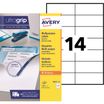 Avery - 1400 Étiquettes multi-usages blanches - 105 x 42,3 mm - réf 3653-100