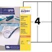 Avery - 400 Étiquettes multi-usages blanches - 105 x 148 mm - réf 3483-100