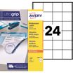 Avery - 2400 Étiquettes multi-usages blanches - 50 x 50 mm - réf 3485-100