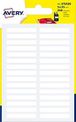 Avery - 240 Étiquettes multi-usages blanches - 5 x 35 mm - réf ETSA30