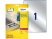 Avery - 20 Étiquettes ultra résistantes métalliques - A4 - Impression laser - réf L6013-20