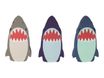 Oberthur Même pas peur - Pack de 3 gommes requin