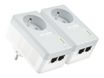 TP-Link TL-PA4025PKIT - Kit de 2 CPL AV600 avec prise intégrée