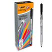 BIC Intensity - Pack de 12 feutres fins - pointe moyenne - noir