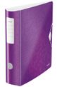 WOW - Classeur à levier 180° - Dos 80 mm - A4 - pour 600 feuilles - violet