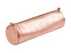 Clairefontaine - Trousse ronde - cuir - cuivre