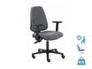 Fauteuil de bureau ADAPTA - accoudoirs en option - gris