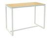 Table haute EASYDESK - L114 x P75 x H110 cm - plateau hêtre