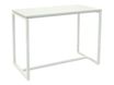 Table haute EASYDESK - L150 x P75 x H110 cm - plateau blanc