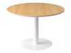 Table ronde EASYDESK - diamètre 115 x H75 cm - plateau hêtre