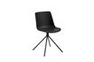 Lot de 2 chaises DN - Pieds spider - noir