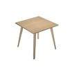 Bureau LEONARDO - 80 cm - Pieds bois - Chêne