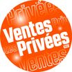 Logistipack - Affiche ronde VENTES PRIVÉES - Diamètre 48 cm
