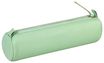 Clairefontaine - Trousse ronde - cuir teinté - vert pistache
