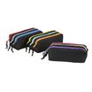 Trousse rectangulaire Trizip tricolore - 3 compartiments - disponible dans différentes couleurs - Exclusivité Bureau Vallée - Viquel