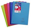 Clairefontaine Koverbook - Bloc de cours agrafé A4+ - 160 pages détachables perforées - petits carreaux (5x5 mm) - disponible dans différentes couleurs