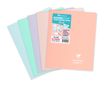 Clairefontaine Koverbook Blush - Cahier polypro 17 x 22 cm - 96 pages - grands carreaux (Seyes) - disponible dans différentes couleurs pastels