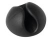 DURABLE CAVOLINE CLIP 1 - boite de 6 clips adhésif pour 1 câble jusqu'à 5mm de diamètre - graphite