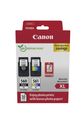 Canon PG-560XL/CL-561XL Photo Value Pack - Brillante - paquete de 2 - Alto rendimiento - negro, color (cian, magenta, amarillo) - original - 100 x 150 mm 50 hoja(s) kit de cartucho de tinta / papel - para PIXMA TS5350, TS5351, TS5352, TS5353, TS7450, TS7