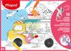 Maped - 15 papiers magiques à colorier