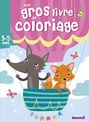 Mon gros livre de coloriage - renard et loup