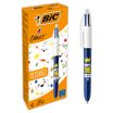 BIC 4 Couleurs - 12 Stylos à bille 4 couleurs - 1 mm - « Who’s The Boss »