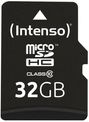 Intenso - carte mémoire 32 Go - Class 10 - micro SDHC