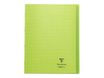 Clairefontaine Koverbook - Cahier polypro 24 x 32 cm - 96 pages - petits carreaux (5x5 mm) - vert