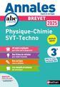 Annales ABC du Brevet - Physique-Chimie - SVT - Technologie 3e - Sujets et corrigés + fiches de révisions