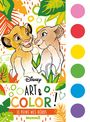Disney - Art & Color - Je peins mes héros - Coloriage à la peinture - Dès 6 ans
