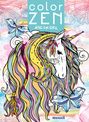 Color zen - Arc-en-ciel (Licorne) - Livre de coloriage détente - Dès 7 ans