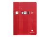 Clairefontaine - Cahier de travaux pratiques (TP) - A4 (21x29,7 cm) - 80 pages - grands carreaux (Seyes)/uni - disponible dans différentes couleurs
