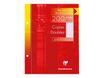 Clairefontaine - copies doubles - 200 pages - 17x22 cm - grands carreaux (Seyes) - perforées