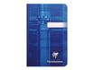 Clairefontaine - Carnet broché 9 x 14 cm - 192 pages - petits carreaux (5x5 mm) - disponible dans différentes couleurs