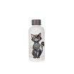 Kiub - Bouteille isotherme chat noir 400ml - Collection kooks
