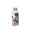 Kiub - Bouteille isotherme fleur papillon bleu 400ml - Collection encyclopedia