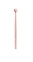 Stylo rose corps rond avec tête de girafe 3D - encre bleue - léger et au design mignon