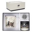 Kiub - Coffret Mug 280 ml avec Sous-Tasse - Porcelaine - Collection Bug Art - 8.1 x 7.7 x 11.7 cm - Disponible dans différents assortiments