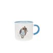 Kiub - Mug bol tasse 125 ml kooks chouette porcelaine blanc