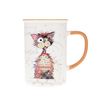 Kiub - Mug bol tasse 360 ml kooks ziggy porcelaine blanc
