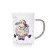 Kiub - Mug timbale droit mouton 360ml - Collection kooks porcelaine