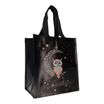 Kiub - Cabas de courses hiboux 29,5x26x16,5 - Collection bug art recycle jewels