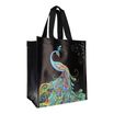 Kiub - Cabas de courses paon 29,5x26x16,5 - Collection bug art recycle jewels
