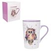 Kiub - Mug tisaniere xl conique mat 435 ml kook bebe chouette