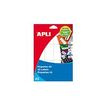 8410782018667-APLI PAPER - Adhésif permanent - blanc - 19 x 40 mm 525 étiquette(s) (15 feuille(s) x 35) étiq-P_45_1-0