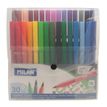 8411574000396-MILAN - Feutre - couleurs assorties - encre à l'eau - 2 mm - fin (pack de 30)-P_552_2-0