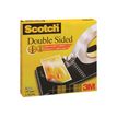 0021200726576-Scotch 666 - Ruban adhésif double face avec protecteur - 19mm x 33m-P_666_1-0
