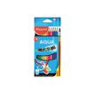 Maped Color'Peps Aqua - 12 Crayons de couleurs aquarellables - couleurs assorties - 2.9 mm