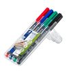 0400000031347-STAEDTLER LUMOCOLOR 313 - Pack de 4 marqueurs permanents - pointe super fine - couleurs assorti-P_3134_4-1