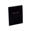Exacompta Balacron - Livre d'or 26 x 22 cm - 100 pages - noir